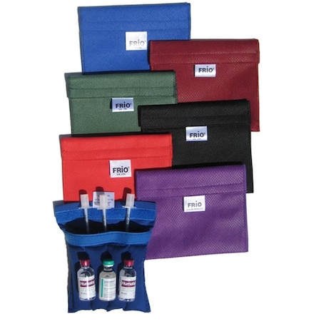 Frio Insulin Cooling Extra Small Wallet- Red- 5.5 in. x 5 in. 1130GlauRed